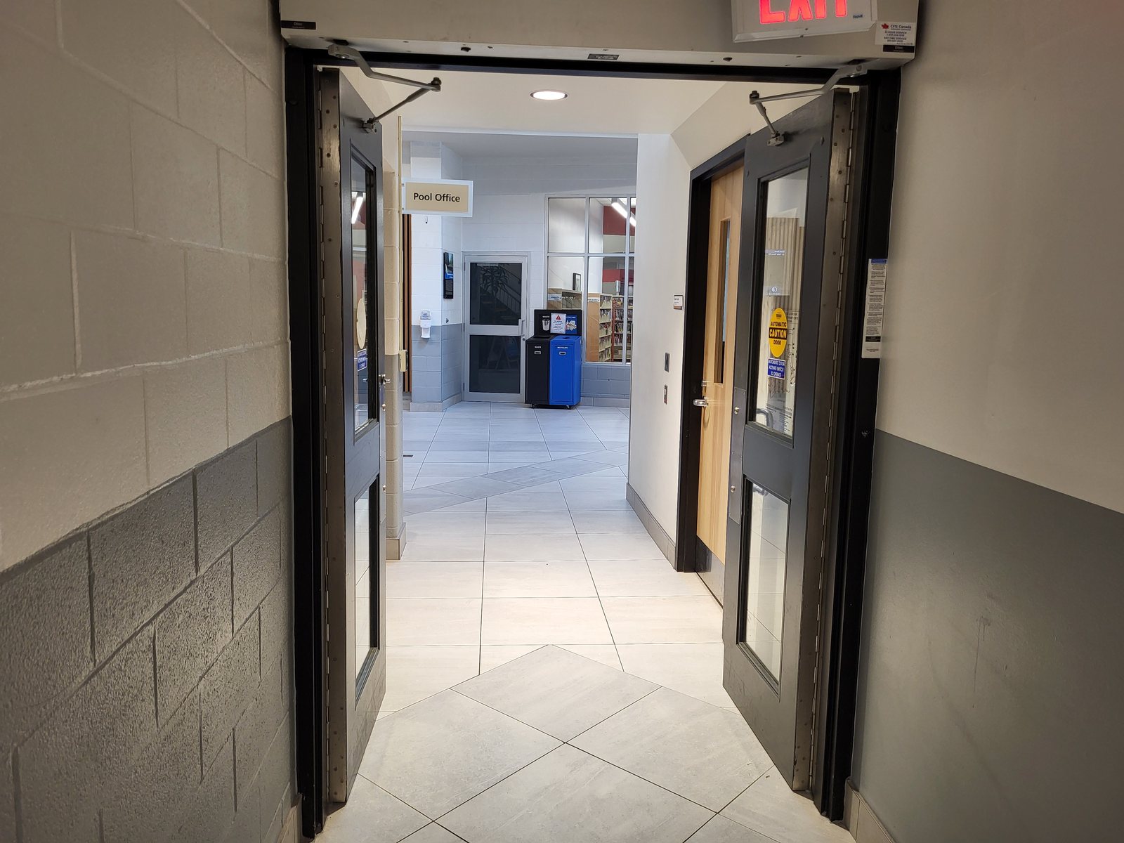 Commercial Interior Corridor Fire Doors